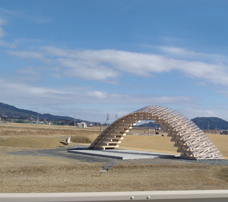 東日本大震災から13年　陸前高田市の今の写真